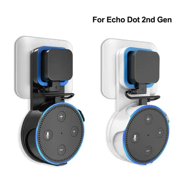 

Household Wall Mount For Amazon Echo Dot 2nd Gen With Cable Winder Protective Bracket Hanger Clip Smart Speaker Subwoofer Stand