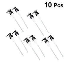 10pcs Bottle Pumps Stylish Soap Dispenser Pump Lotion Dispenser Pump Press Type Smooth Surface Screw Pump Lotion Pump Head