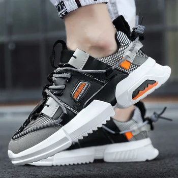 

Men's Casual Shoes for Man Sneakers Durable Outsole Trainer Zapatillas Deportivas Hombre Fashion Sport Running Shoes Plus SIZE