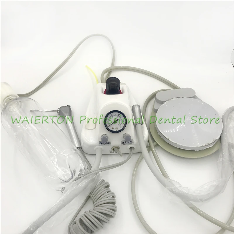 

Dental Turbine Portable Turbine Unit Air Water Syringe 4 Hole 2Hole Connection