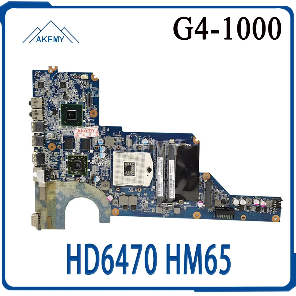 Материнская плата для ноутбука For HP Pavillion G4 G4-1000 G6 HD6470 материнская 650199-001 636375-001