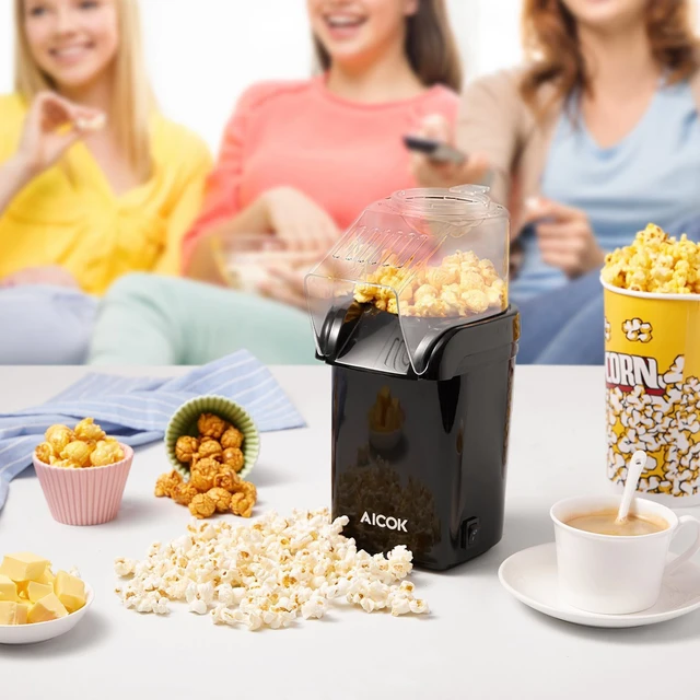 Home Popcorn Machine Mini Electric Popcorn Maker Corn Cooking Machine  Automatic Pop Corn Household DIY Corn Popper For Children - AliExpress