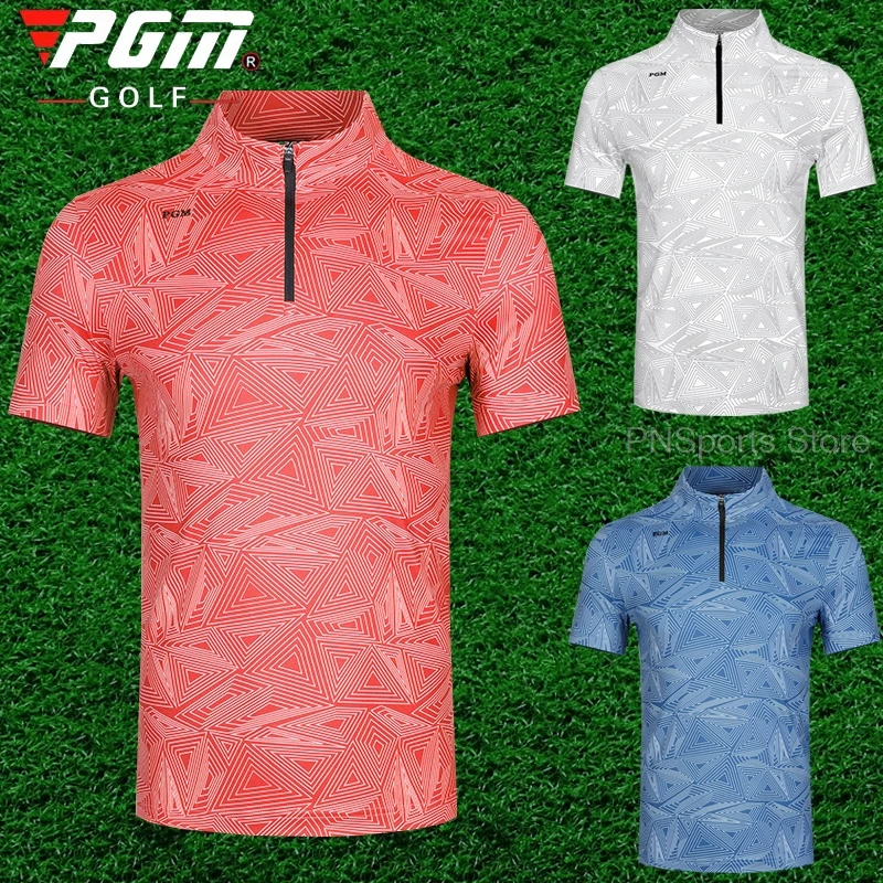 2021 Golf Apparel Men's Short Sleeve T Shirt Summer Quick Dry
