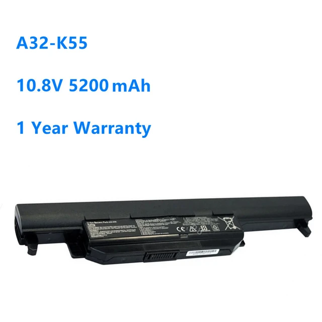 8 Cells 5200mAh high capacity Battery A41-X550 A41-X550A For ASUS X550L  X450 X450C R409CC X552E K5 X550V - AliExpress