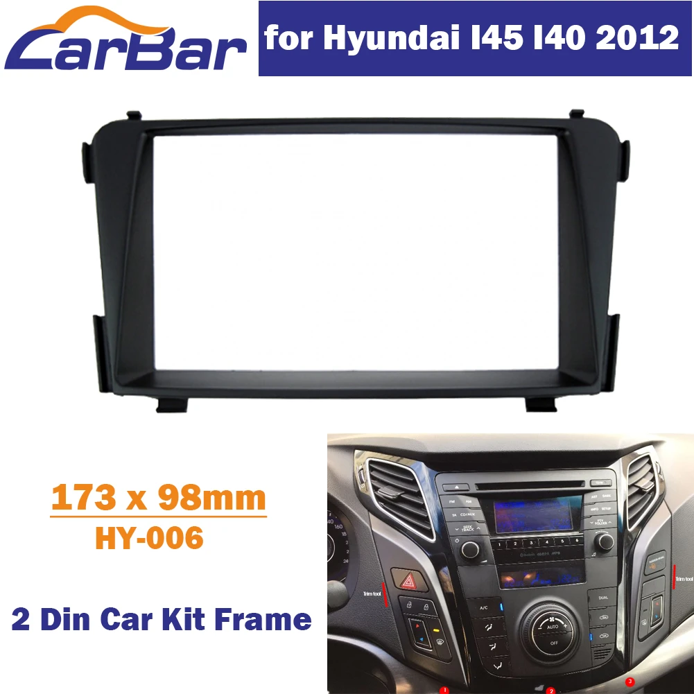 For Hyundai Starex 2 Tq Car Radio Panel Mounting Frame Double Din 2-din For Hyundai Starex 2 Tq Car Radio Panel Mounting Frame Double Din 2-din