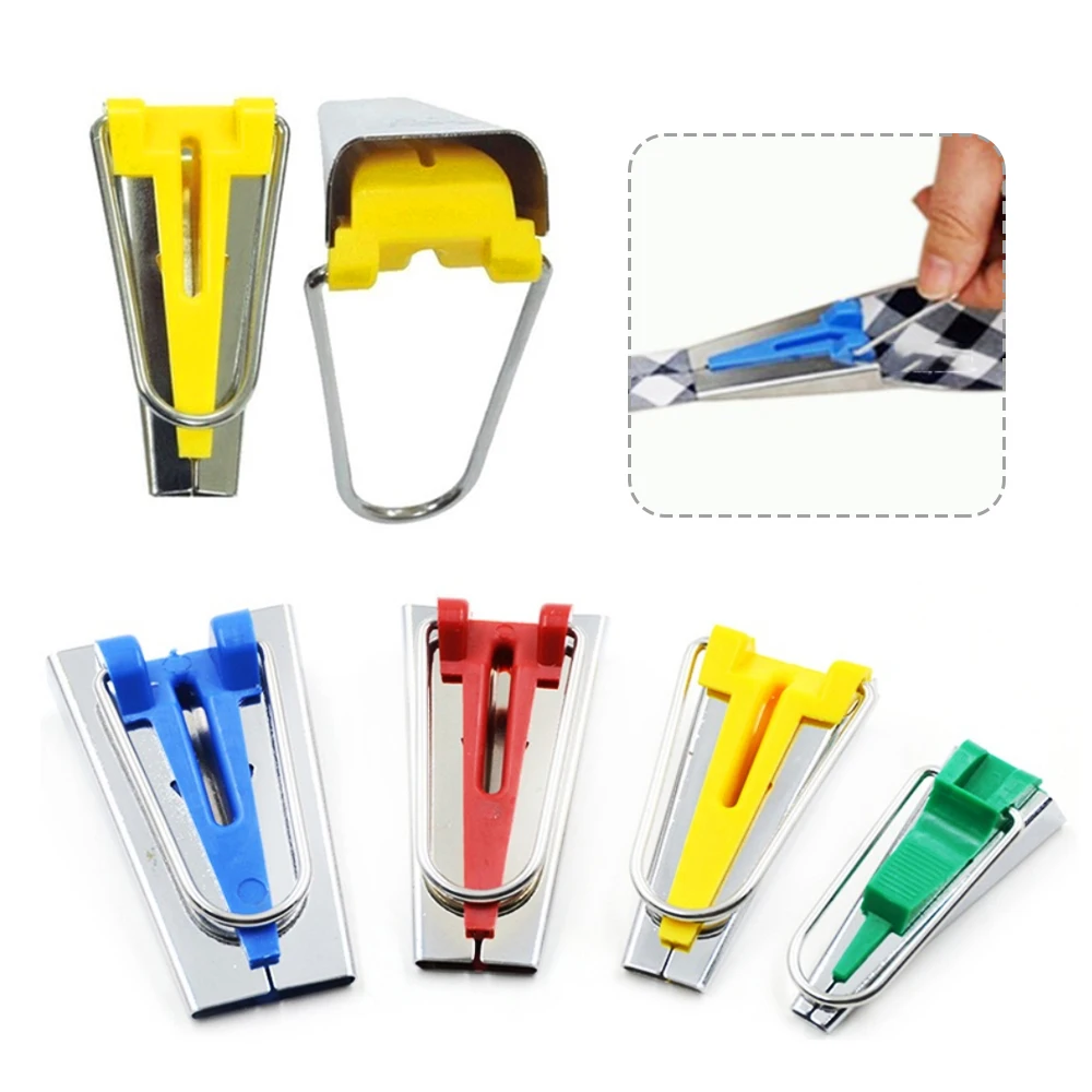 

6/12/18/25mm Splicing Cloth Bias Binding Tape Maker Fabric Quilting Sewing Bias Tape Maker Binding Tool Sewing Accessories