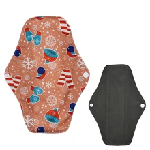 25x18 см моющаяся менструальная чаша многоразовые гигиенические менструальные прокладки для мам бамбуковая хлопковая ткань женственная гигиена прокладки для полотенец