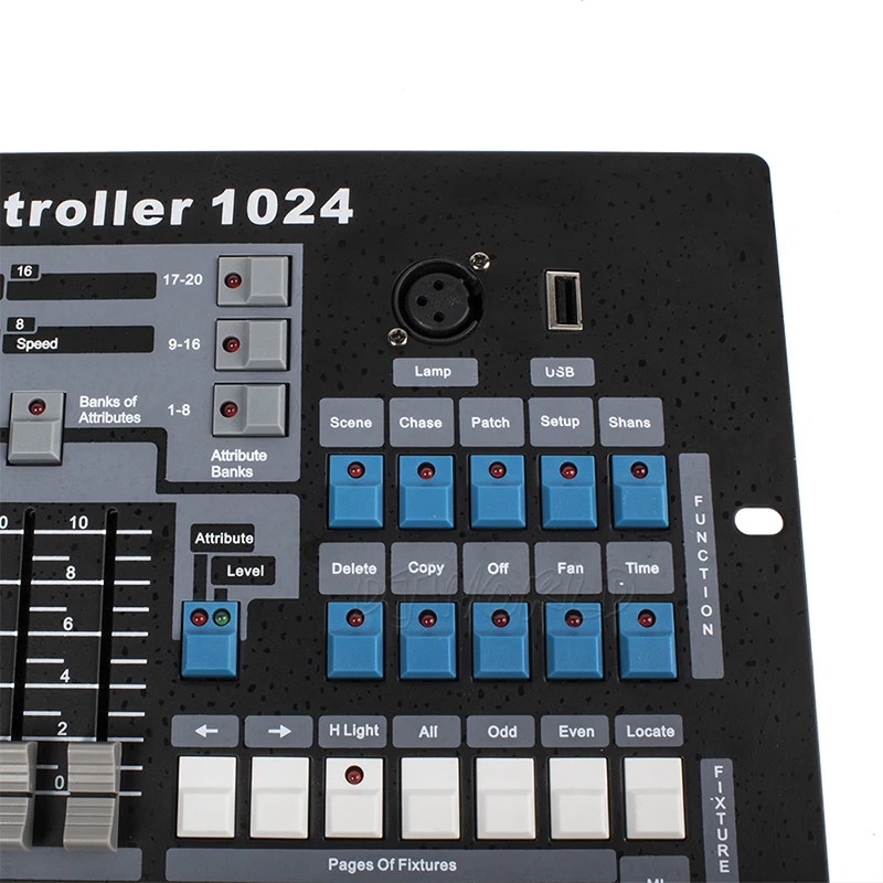 DJworld DMX консоль 1024 контроллер для сценического освещения DMX 512 DJ контроллер оборудования международный стандарт