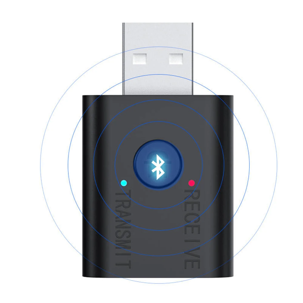 JINSERTA 2 в 1 USB Bluetooth 5,0 Аудио приемник и передатчик 3,5 мм AUX адаптер для ТВ ПК автомобиля Bluetooth наушники Динамик