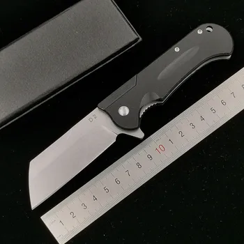 

Eafengrow EF227 Flipper folding bearing D2 blade G10 Steel handle outdoor camping hunt pocket kitchen fruit EDC tool knife