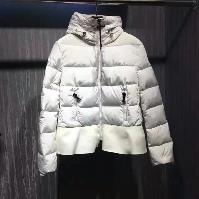 

90% high standard white duck down coat short fashionable warm down jacket women Winter Jacket Coat Female