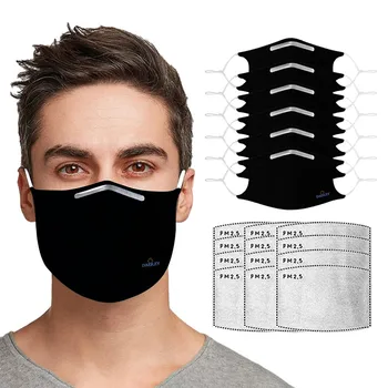 

6PC Windbreak Seamless Face Cover Breathable Facemask Outdoor PM2.5 Riding Quick-drying Topmask Dustproof Keep Cover mondkapjes