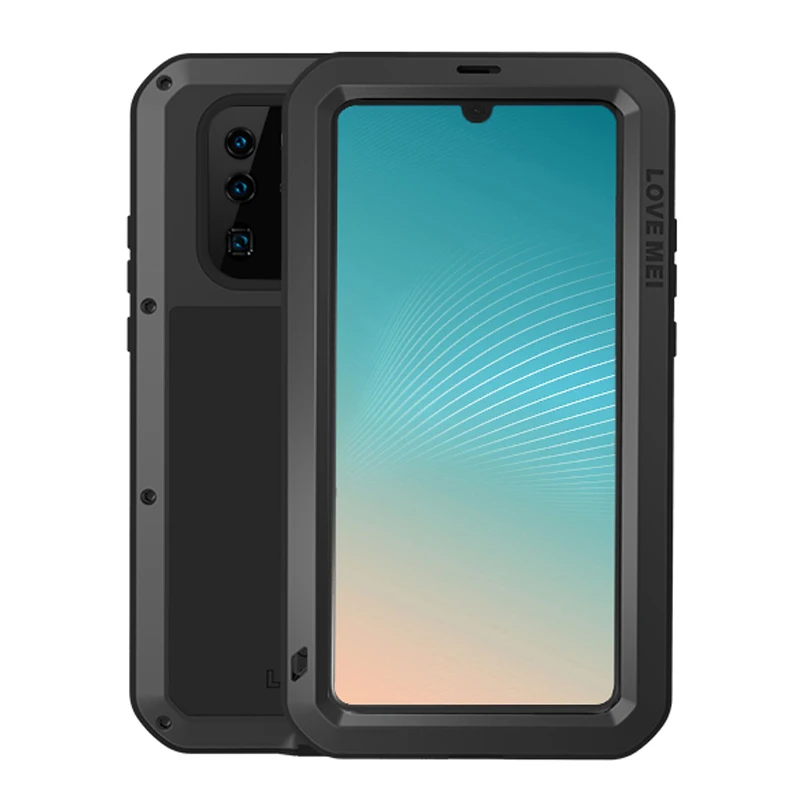 Чехол Love Mei для Huawei P30 Pro металлический противоударный чехол Lite телефонный прочные
