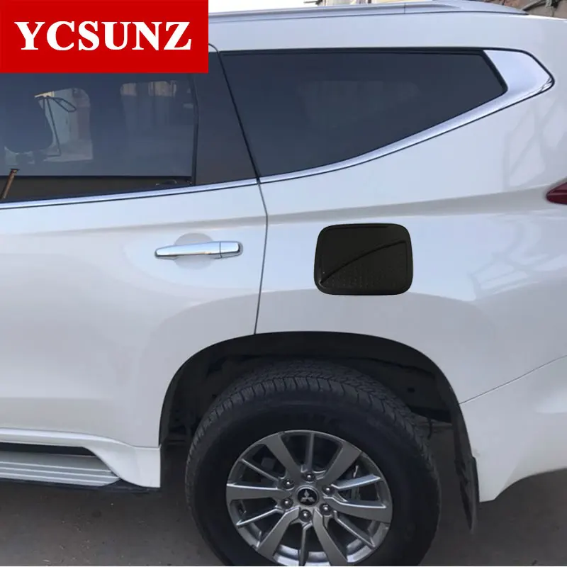 2016 2017 для Mitsubishi Pajero Спортивная внешняя часть хромированная крышка газового бака