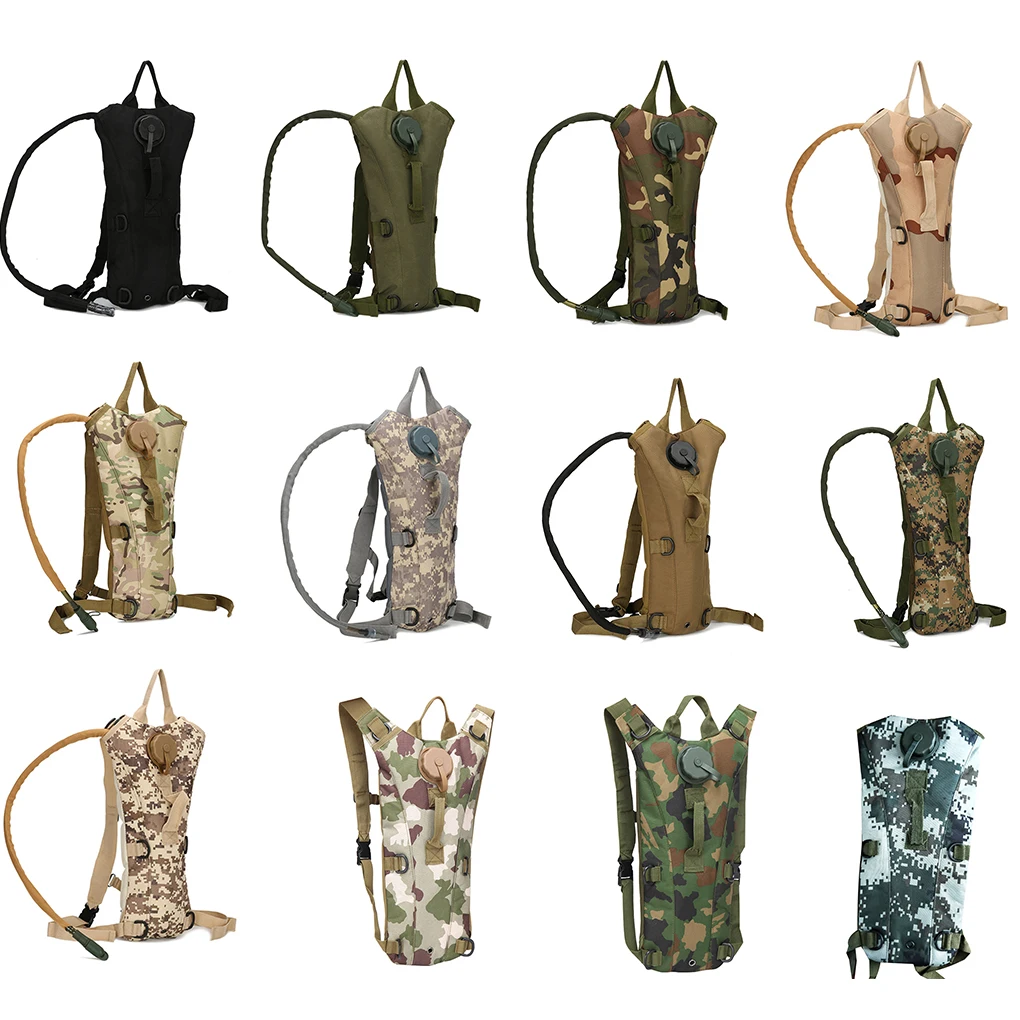 3L Outdoor Bicycle Cycling Water Bag Backpack Hiking Travel Backpack Hydration Drinking Bag Sport Water Bladder