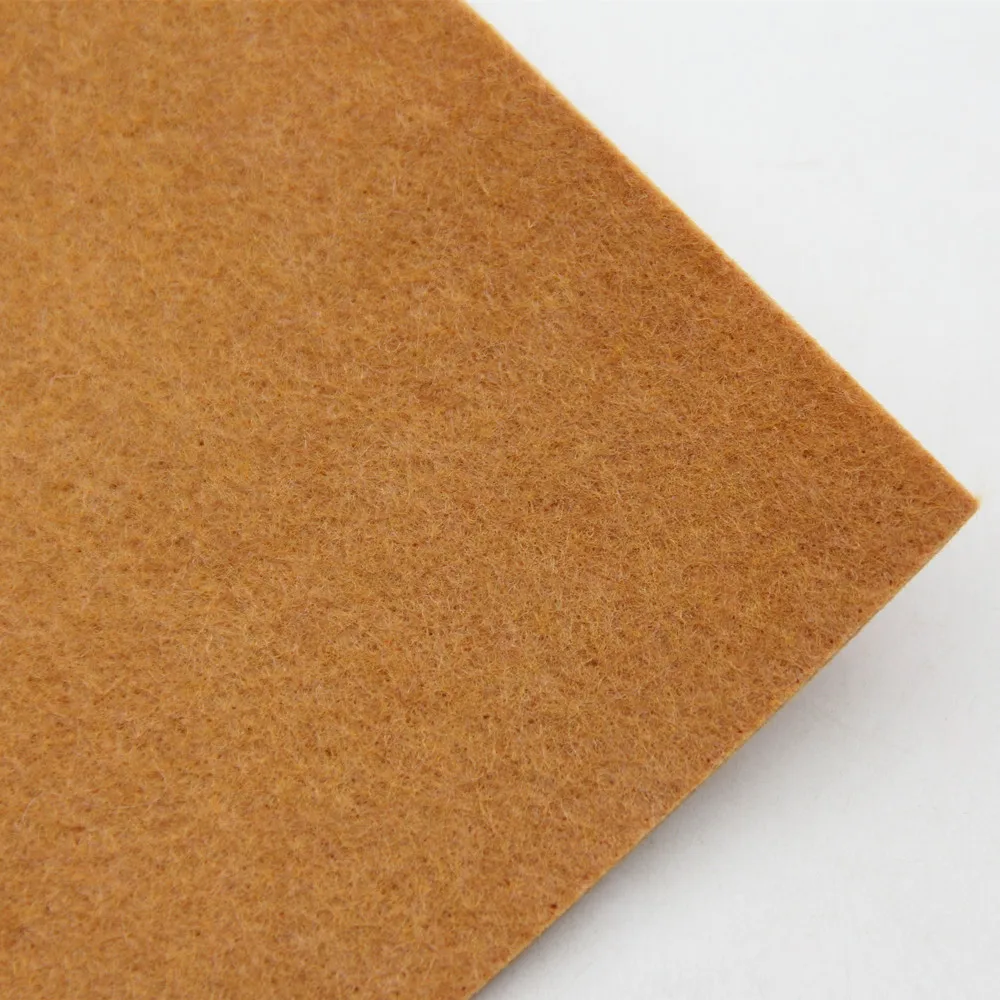 Brown 1 шт. 1/2/3/4 мм изделие с толстым слоем полиэстера ткань Войлок 30*30 см, ручная работа, Фабричный цех войлок для домашнего украшения рукоделие игрушка швейные принадлежности - Цвет: Brown