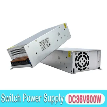 

Variable Switch Power Supply 36V 22.2A 800W Driver Transformer 110V 220V AC DC36V SMPS For Lighting Stepper Monitor Printer