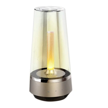 

Bluetooth Speaker RX01 Rechargeable Candle Light Flame LED Breathing Light Creative Atmosphere Light Speaker