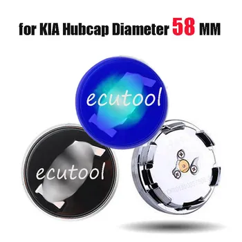 

58MM Floating Hub Light Wheel Center Cap Cover Waterproof Led HubCaps with Logo for K5 RIO Forte Optima SEED SOUL SPORTAGE Venga