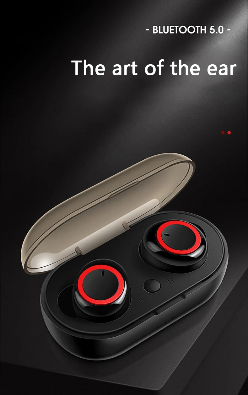 OTTWN TWS мини 5,0 горячие стиль Bluetooth наушники с зарядным Баном 3D стерео беспроводные наушники с двойным микрофоном истинный беспроводной