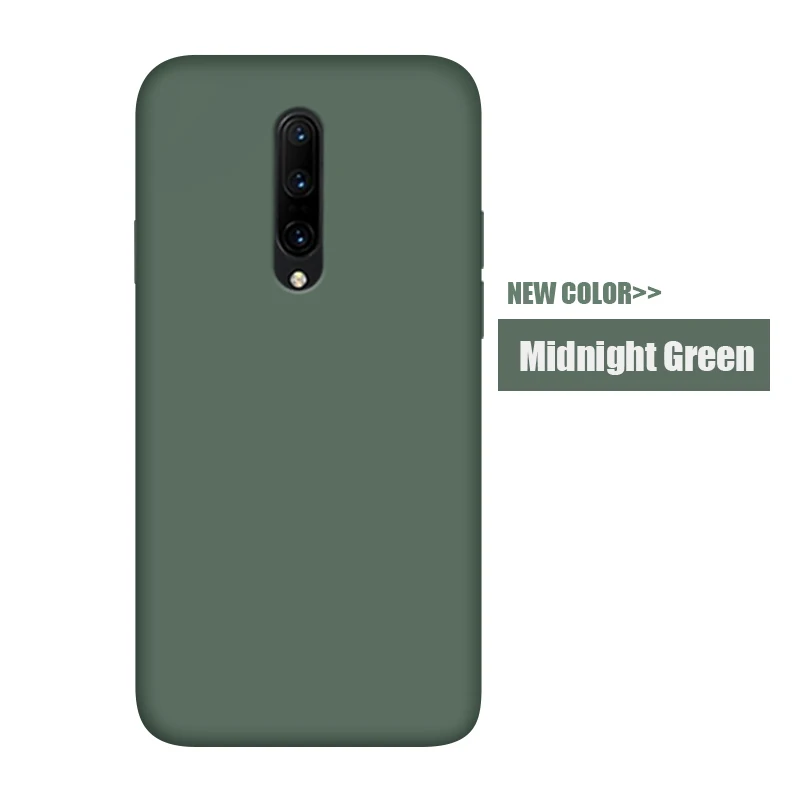 Original Liquid Silicone Phone Case For Oneplus 7 Pro 6 6t 7t 8 Pro