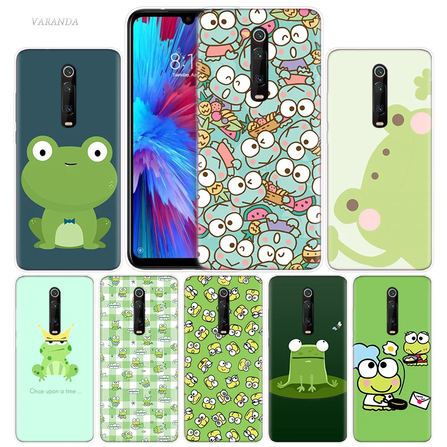 

Cute Little Frog Cartoon Case for Xiaomi Redmi Note 7 K20 CC9 7S S2 6 6A 7A 5 Pro MI Play CC9E 9T A1 A2 8 Lite F1 Phone Cover