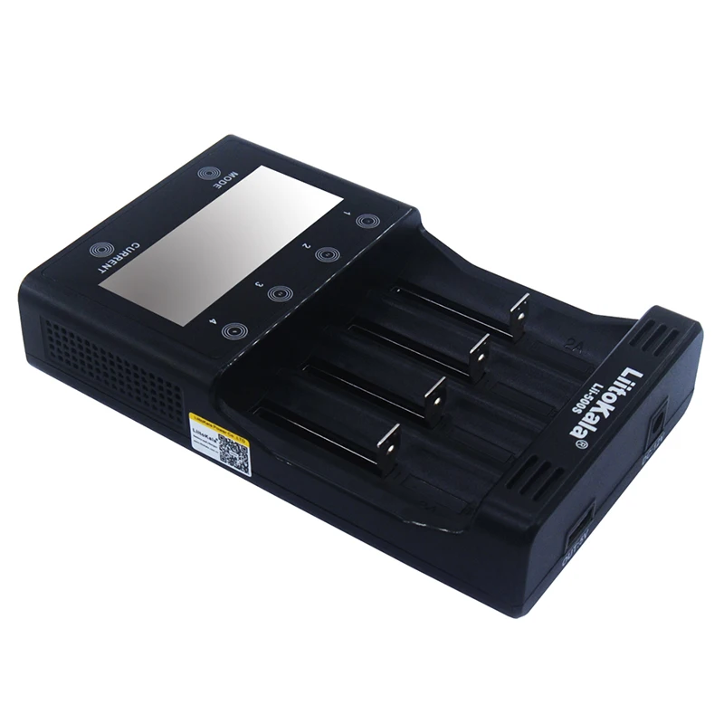 LiitoKala lii-500S зарядное устройство с ЖК-экраном литиевый/NiMH 18650 26650 AA, AAA сенсорное управление