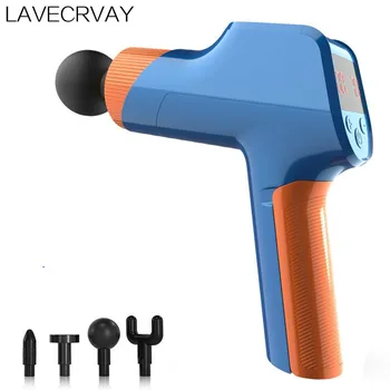 

Massage Gun Fascia Gun Neck Massager Vibration Fitness Equipment Noise Reduction Design Electric Massager