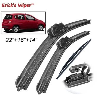 

Erick's Wiper Front & Rear Wiper Blades Set Kit For Chevrolet Aveo MK1 2008 - 2011 Windshield Windscreen Window 22"+16"+14"