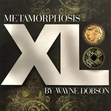 Metamorphosis XL by Wayne Dobson(Gimmicks and Online Instructions) Close up Magic Trick Street Magic Illusion Fun Magician Prop