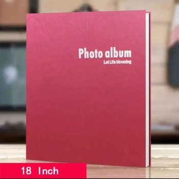 

Paste Photo Album 20 white Sheets Scrapbook Album DIY Handmade Family Memory Record Picture Album Home Decor