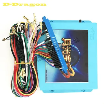 

Pandora's 520 in 1 Pandora jamma Blue arcade machine game board games multi game card with blue 28pin jamma harness