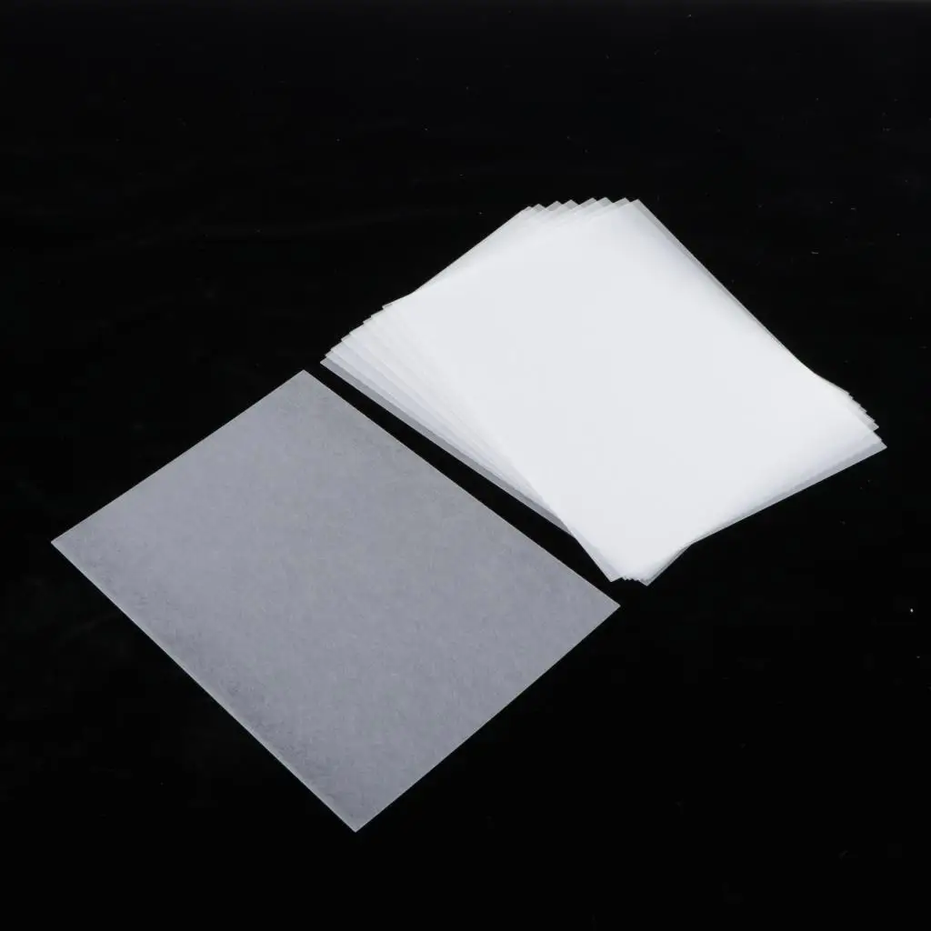 10 Half Transparent Shrink Film Sheets 20x14.5cm Painting Paper Shrinkable Paper Craft for Jewelry Making