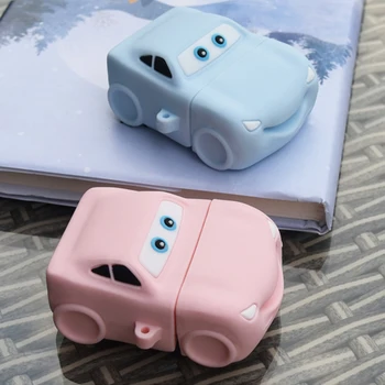 

Wireless Earphone Case For Apple AirPods 1 2 Cartoon Cute Car Protective Cover for Airpods 1 2 Silicone Charging Headphones Case
