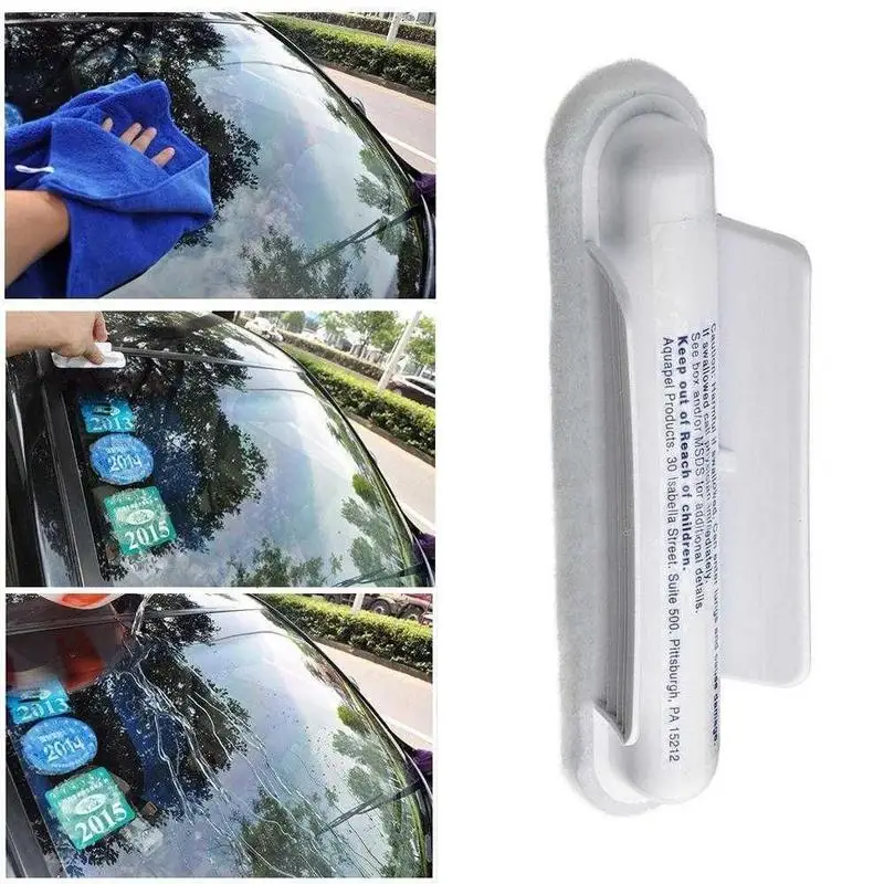 1 шт. Универсальный Анти дождь автомобиля стеклоочистители синий мягкий абсорбент ткань репеллент Автомойка стекло вода дождь лобовое стекло X9X1