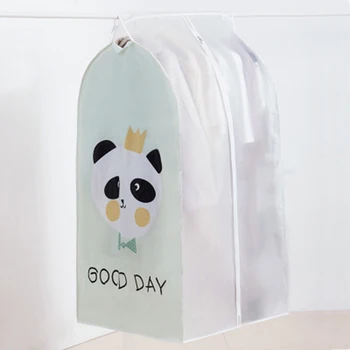

Hanging Organizer Clothes Dust Cover Hanging Suit Dust Proof Bag Clothes Bedroom Storage, Living Room Storage