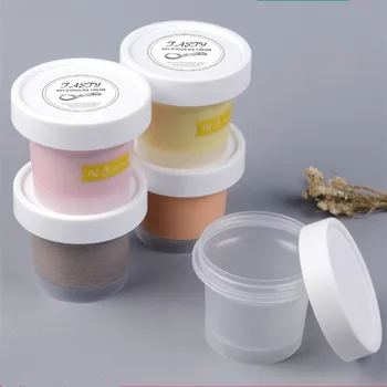 

10pcs China net red ice cream box yogurt pudding cup party birthday favor ice cream frosted transparent plastic cup with lid