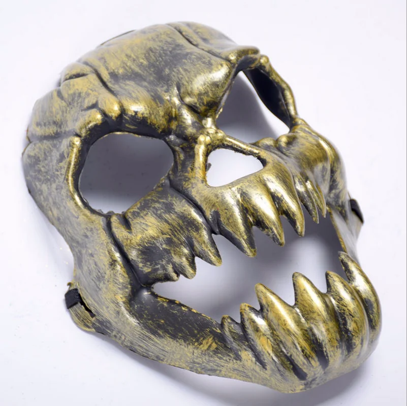 

1pc Full Face Army Games Shield Mask for Halloween Cosplay Party Decor Skull Horror Ghost Mask