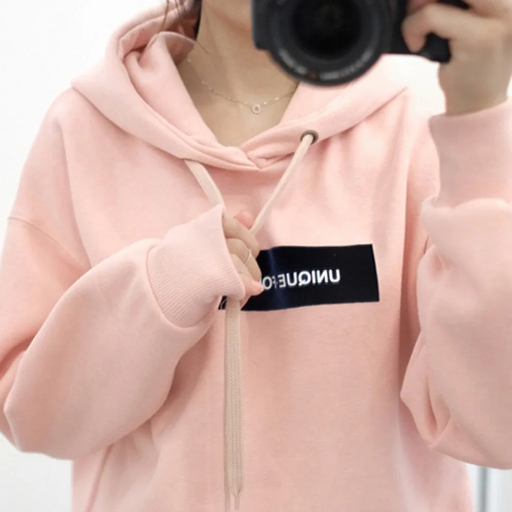 Women Sweatshirt oversized hoodie hip Pop Harajuku letter Print Hoodies Autumn warm pocket Tracksuit size plus 6XL dadera