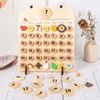 Kids Daily Calendar Wooden Educational Toy My Weather Station Date Time Record Activity Board Growth Learning Teaching Toys Gift 4