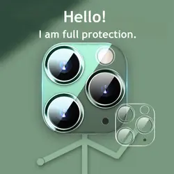 3D объектив камеры полное покрытие Защитное прозрачное закаленное стекло для iPhone 11 Pro Max iPhone11 задняя камера протектор чехол наклейка