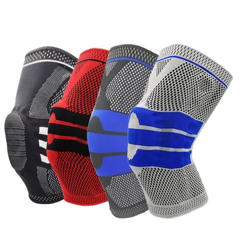 

M/L/XL Knee Brace Pad Springs Support Protector Elastic for Climbing Cycling Running Sports Personal Health Care TK-ing
