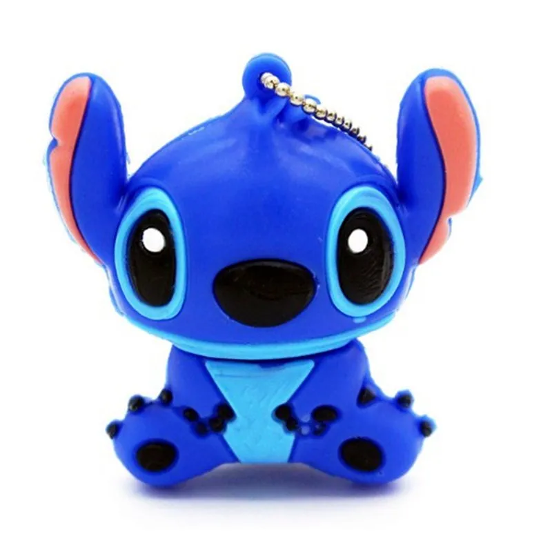 Милый Lilo& Stitch Usb флеш-накопитель 32 ГБ 128 Гб 64 ГБ флеш-накопитель 4 ГБ 8 ГБ 16 ГБ USB 2,0 Flsah диск флешки