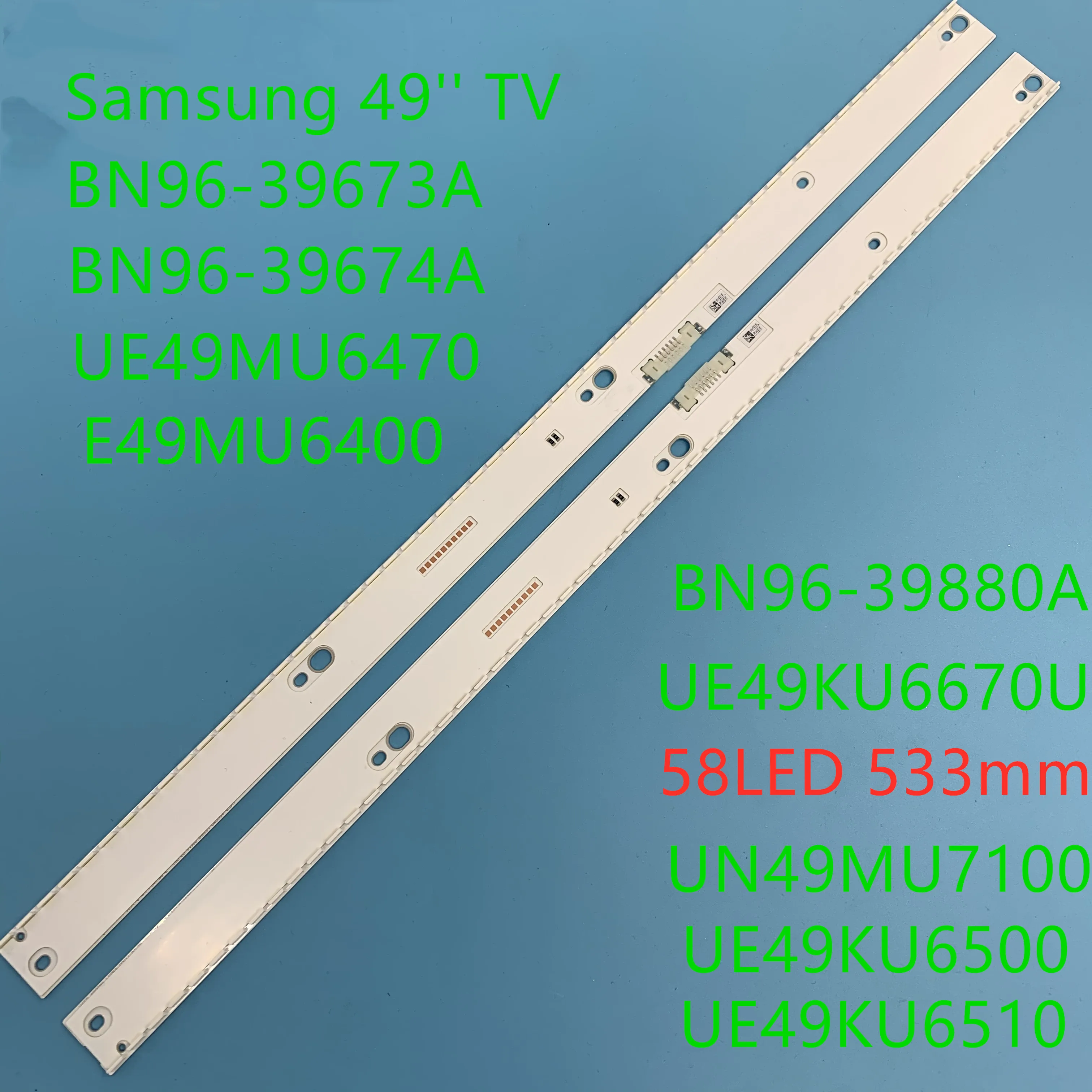 Светодиодный подсветка для BN96-39671A 39672A 39673A 39674A 39880A 39882A Cy-kk049hgev2h Ue49k6400 UE49KU6659 UE49KU6649