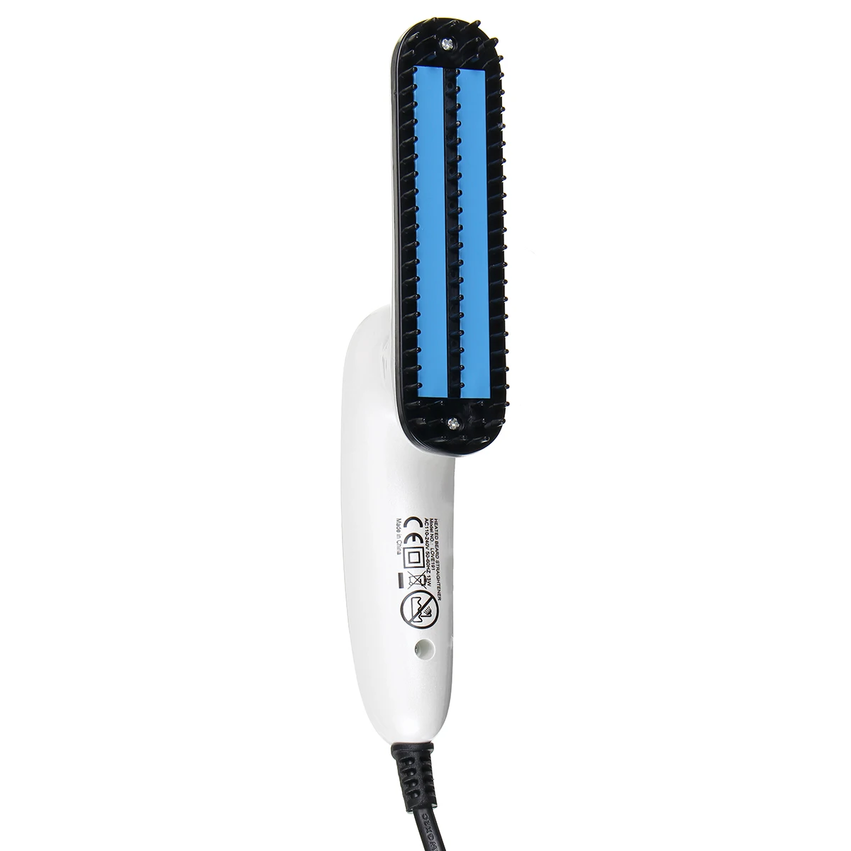 

LED 360 Rotatable Hair Comb Beard Straightener Hair 10s Preheat Quick Beard Straightener Curling Curler Men Hair Styling Tool