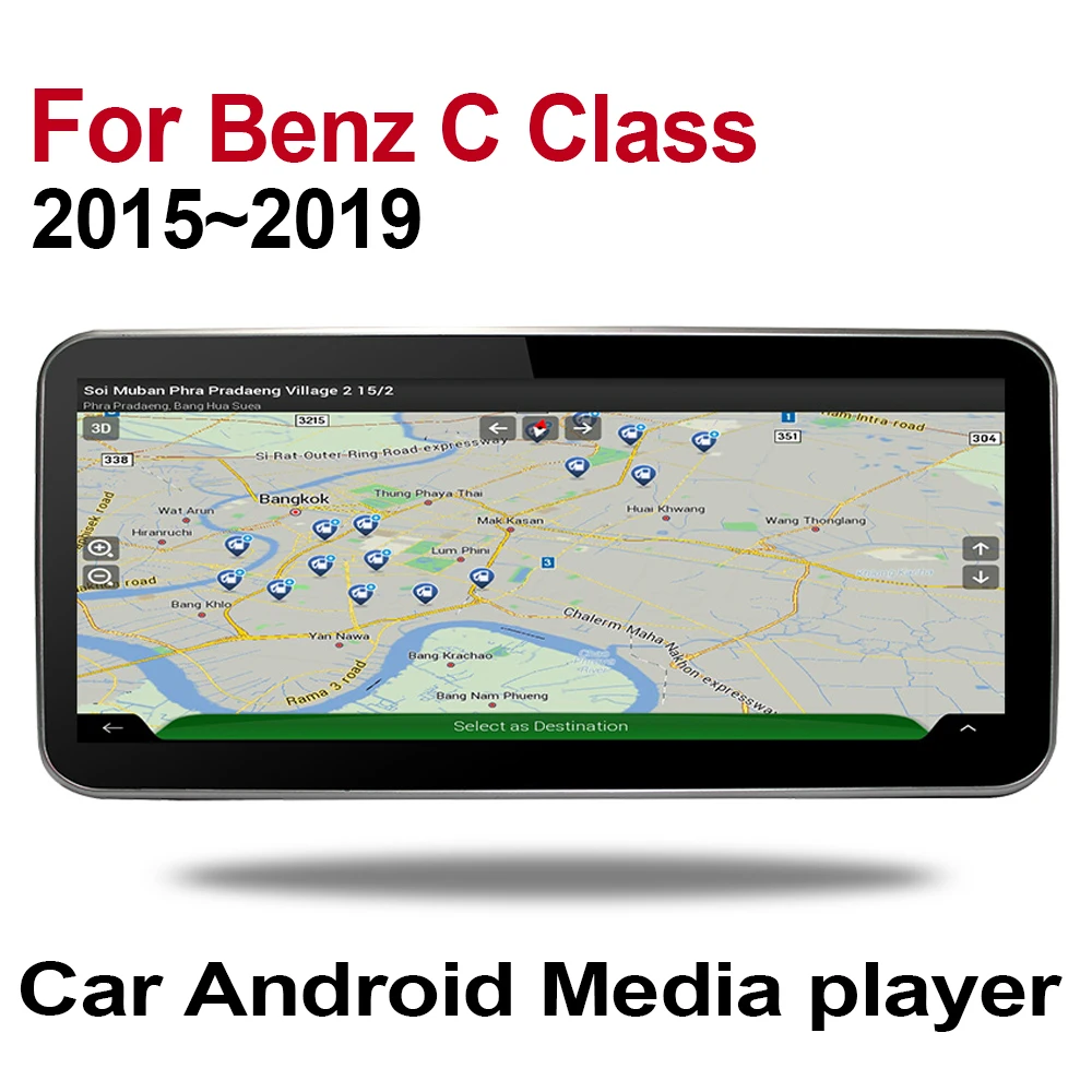 10,2" Android Сенсорный экран для Mercedes Benz C Class~ мультимедийный плеер стерео дисплей навигация gps NTG