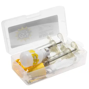 

Lixada MTB bicycle bike cycling Hydraulic Disc Brake Bleed Tool Bleeder Kit Bike Mineral Oil Fluid Set Metal Adapter