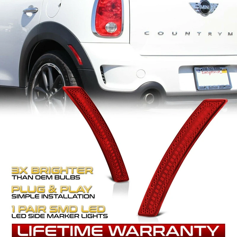 АРКА заднего колеса боковые габаритные огни для 2Nd Gen 2007- Mini Cooper