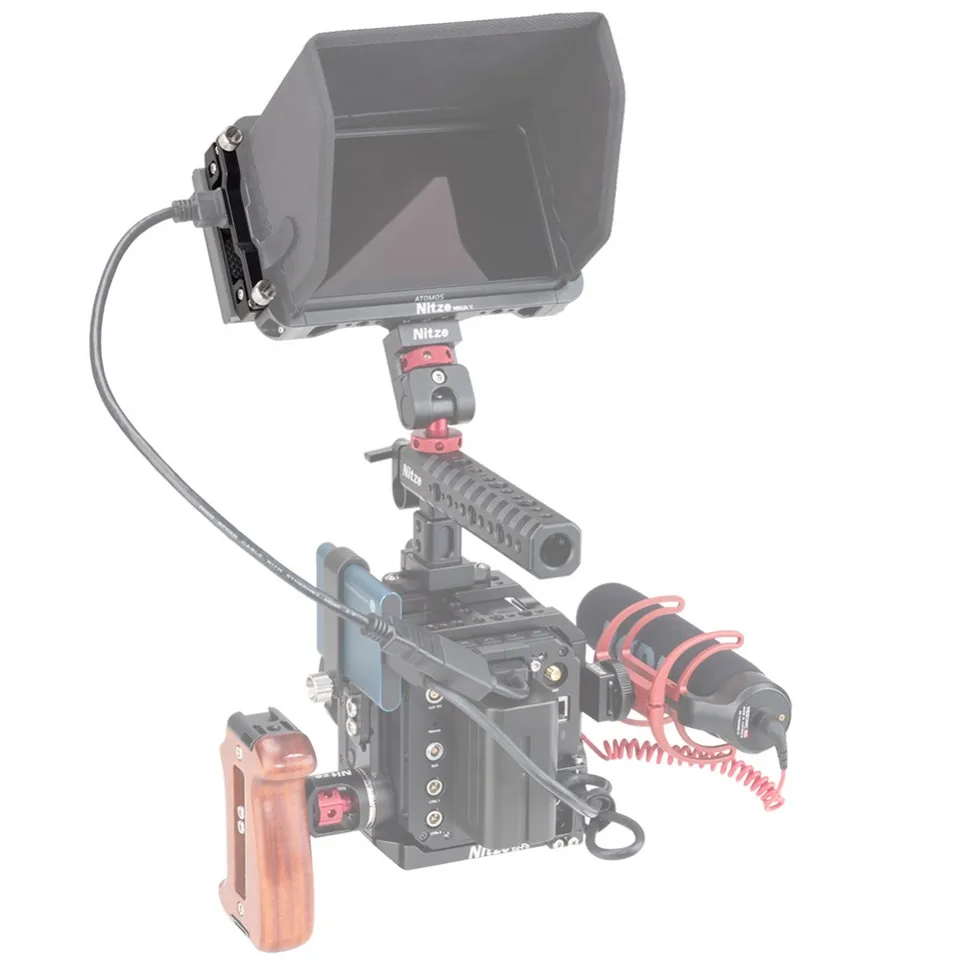 Nitze HDMI-compatible Cable Clamp for Atomos Ninja V/Ninja V+ 5