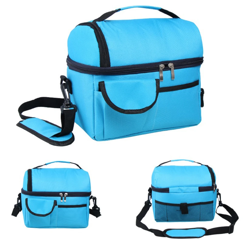 Lancheira isolada refrigerada, bolsa de viagem para